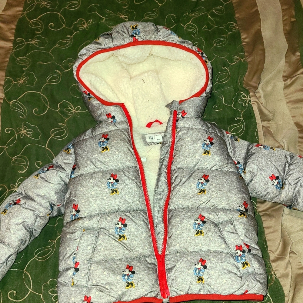 Baby Gap Minnie Mouse Puffer Coat